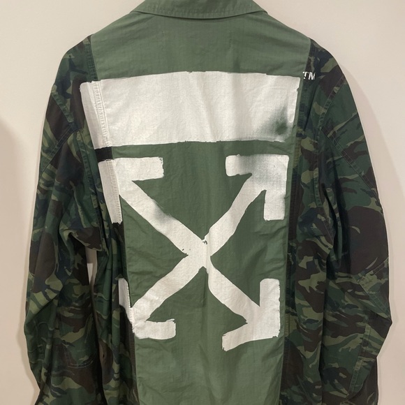 OFF WHITE c/o virgin abloh camo jacket - Picture 3 of 3